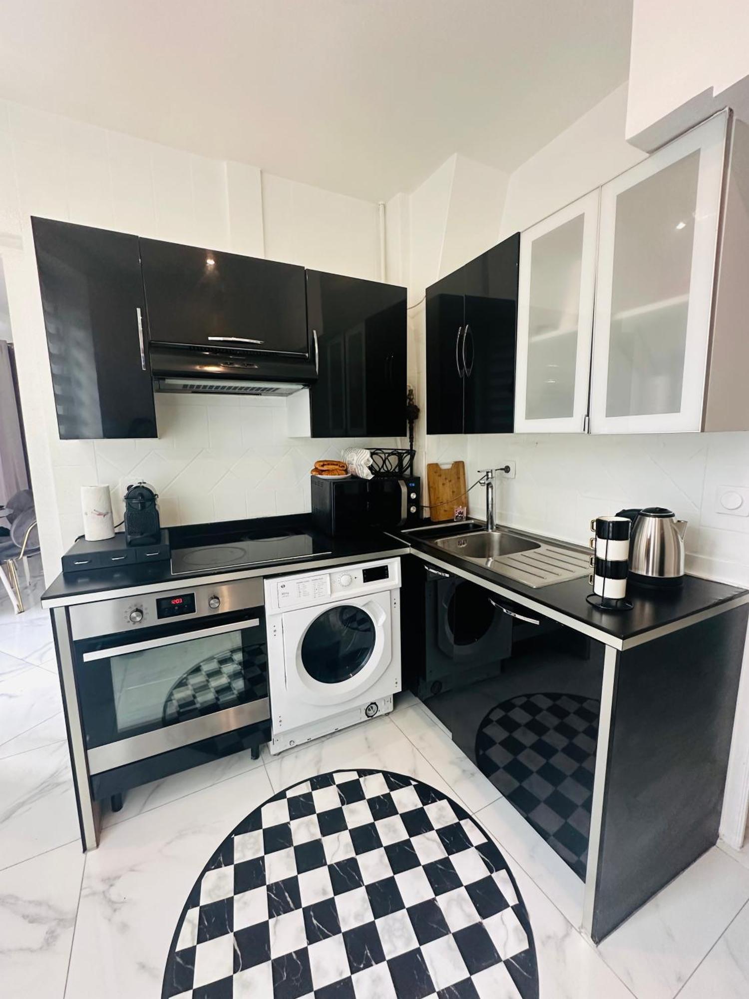 Appartement Parisien Bagian luar foto